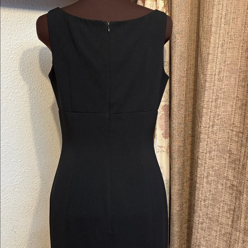 Vintage 1990’s Georgiou sleeveless black trumpet mermaid maxi dress. Size S. - Picture 6 of 17